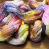 Luxury Merino/Alpaca/Silk/Camel Top for Hand Spinning - 'Spring Flowers'