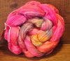 Tweedy Merino/Bamboo Top with Neps for Hand Spinning - 'Corals'