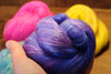 Carded Wool/Luxury Fibre Batt Set, 100g - 'Bright Rainbow'