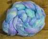 Tweedy Merino/Bamboo Top with Neps for Hand Spinning - 'Forget-Me-Nots'