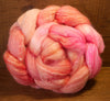 Tweedy Merino/Bamboo Top with Neps for Hand Spinning - 'Rose Pinks'