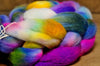 Hand Dyed Merino Wool Top - 'English Garden'