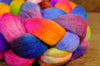 Hand Dyed Merino Wool Top - 'Jester'