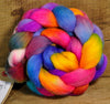 Hand Dyed Merino Wool Top - 'Jester'