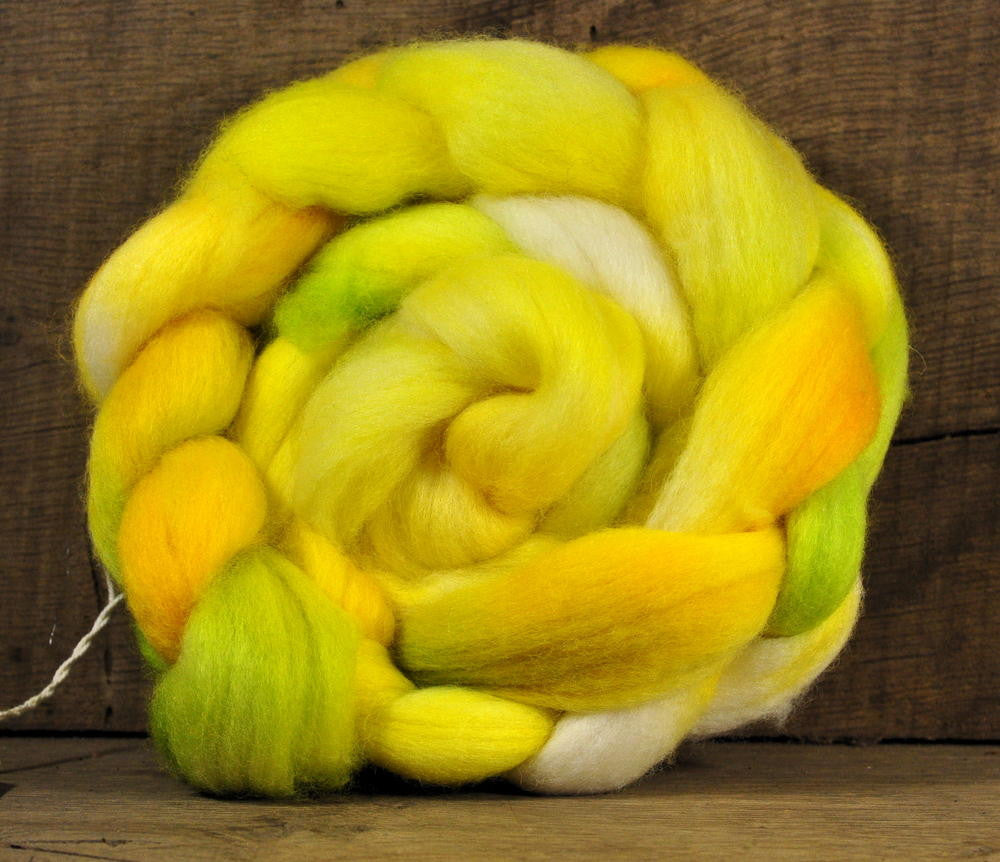Merino Wool Top - 'Lemons'