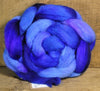 Hand Dyed Merino Wool Top for Handspinning - 'Sapphire'