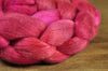 Merino/Silk Top (50/50) for Hand Spinning - 'Raspberry'