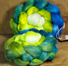 Luxury Merino/Silk Top (50% blend) for Hand Spinning or Felting - 'Zingy Gradient'