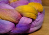 Hand Dyed Merino Wool Top - 'Sloes'