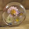 Resin Drop Spindle - Mixed Garden Flowers (1)