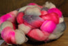 BFL Wool Top for Hand Spinning - 'Paeony'