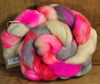 BFL Wool Top for Hand Spinning - 'Paeony'