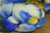 100g Hand Dyed Rambouillet Wool Top for Handspinning or Felting - 'Shore Line'
