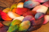 Hand Dyed Wool Top for Hand Spinning or Felting: Romney - 'Burnet'