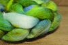 Hand Dyed Wool Top for Spinning or Felting: Romney - 'Spring Buds'