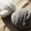 Homegrown Ryeland / Shetland Sliver - Natural Colours, 50g Twin Pack Grey and Cream