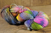 Hand Dyed Shetland Wool Aran Yarn - 'Faded Petals'