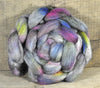 Hand Dyed Shetland Wool Top - "Heathland Path"