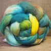 Hand Dyed Shetland Wool Top for Spinning or Felting - 'Mallard’