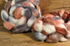 Hand Dyed Shetland Wool Top - 'Owl'