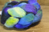 Hand Dyed Shetland Wool Top for Spinning or Felting - 'Sea Spells'