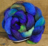 Hand Dyed Shetland Wool Top for Spinning or Felting - 'Sea Witch'