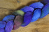 Hand Dyed Shetland Wool Top for Spinning or Felting - 'Sea Witch'