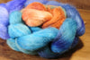 Hand Dyed Shetland Wool / Silk Top - 'Big Sky'