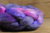 Hand Dyed Shetland Wool / Silk Top - 'Lilac Shades'