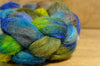Hand Dyed Shetland Wool / Silk Top - 'Terrain'