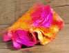 Silk Hankies - 'Orange / Fuchsia'