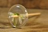 SECONDS Resin Drop Spindle - Snowdrops