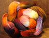 Southdown Wool Top for Hand Spinning and Felting - 'Calico'