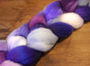 Southdown Wool Top for Hand Spinning and Felting - 'Periwinkle'