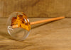 Resin Drop Spindle - Autumn Birch Leaves