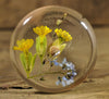 Resin Drop Spindle - Cowslip Mix
