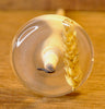 New Design Botanical Top Whorl Resin Drop Spindle - Wheat Ear