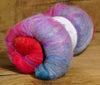 Carded Wool/Luxury Fibre Mystery Batt 50g - 'Sweet Pea'