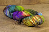 Hand Dyed SW BFL Aran Yarn - 'Olive Grove' (Truro Aran)