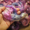 Dyed Tussah Silk Top - 'Heather', 50g