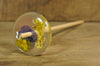 Resin Drop Spindle - Viola and Meadowsweet