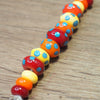 Handmade Lampwork Glass Beads - Warm Dotty Set