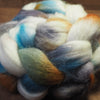 Hand Dyed Cheviot Wool Top for Spinning or Felting - 'Wild Coast'